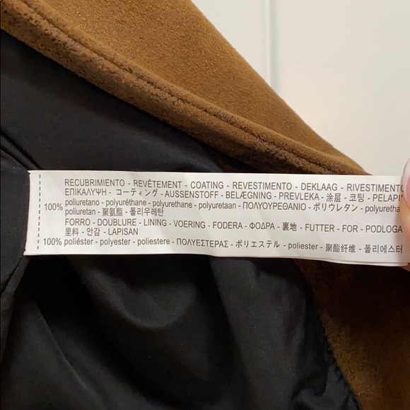 Brown Aviator Jacket from Zara - Picture 5 of 5